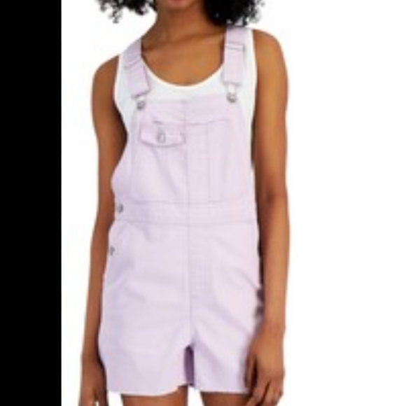 Tinsel town lilac Short Overalls 2x Nwt - Picture 1 of 5